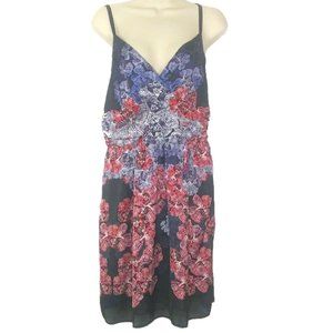 Imaginary Voyage "Silky" Floral Halter Dress